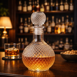 Whisky Bottle – Cut Crystal Edition with Stopper