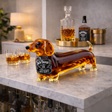 Jack Daniel's Whisky Bottle - Dachshund Edition