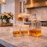 Whisky Bottle - Set consisting of a glass and a cup