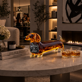 Jack Daniel's Whisky Bottle - Dachshund Edition