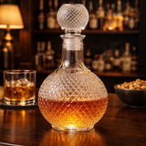 Whisky Bottle – Cut Crystal Edition with Stopper