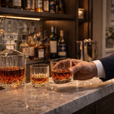 Whisky Bottle - Set consisting of a glass and a cup