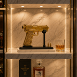 Whisky Bottle – Gun Edition Set with Glasses