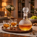 Whisky Bottle – Cut Crystal Edition with Stopper