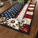 All-American Elegance Quilted Table Runner NCU0PT4813