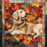 Autumn Retriever Moments Quilted Blanket NCU0PT490