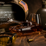 Whisky Bottle - Military Tank Edition