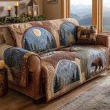 Bear Quilted Sofa Cover NCU0VT332