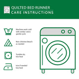 Jewel of the Air Quilted Bed Runner NCU0PT8420