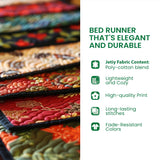 Morning Mist Quilted Bed Runner NCU0PT8377