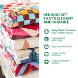 Peacock 3-Piece Quilted Bedding Set NCU0VT116