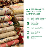 Patchwork Horse Quilted Blanket NCU0DV5339