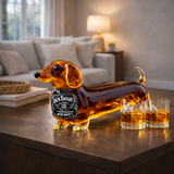 Jack Daniel's Whisky Bottle - Dachshund Edition