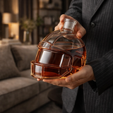 Whisky Bottle - Helmet Edition with Glasses