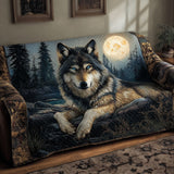 Wolf Quilted Sofa Cover NCU0VT328