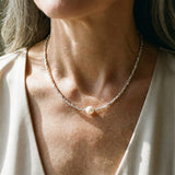 Classic Pearl Necklace with Vintage Charm