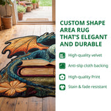 Hidden Bear Custom Shape Area Rug NCU0HH1968