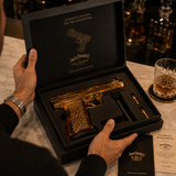 Whisky Bottle – Gun Edition Set with Glasses