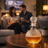Whisky Bottle – Cut Crystal Edition with Stopper