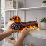 Jack Daniel's Whisky Bottle - Dachshund Edition