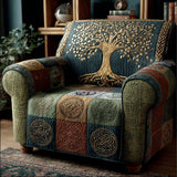 Forest of Serenity Quilted Sofa Cover NCU0PT11287