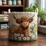 Highland Charm Quilted Laundry Basket NCU0PVL444