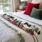 Christmas Quilted Bed Runner NCU0VT252
