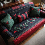 Christmas Quilted Sofa Cover NCU0VT283