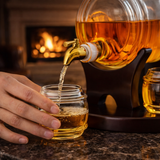 Whisky Bottle - Special Edition with Barrel and Glasses