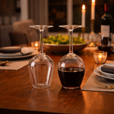 High-Quality Upside-Down Wine Glass