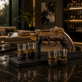 Whisky Bottle Antique Gun Edition