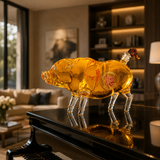 Whisky Bottle - Golden Pig Edition