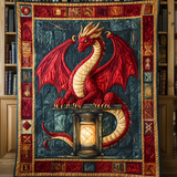 Inferno Dragon Quilted Blanket NCU0DV901