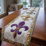 Mardi Gras Quilted Table Runner NCU0VT372