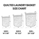 Echo Ridge Wolf Quilted Laundry Basket NCU0PTT1742