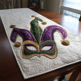 Mardi Gras Quilted Table Runner NCU0VT372