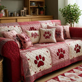 Paw Love Quilted Sofa Cover NCU0NT11666
