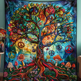 Peace Of Life Quilted Blanket NCU0PT476