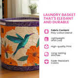 Garden Magic Quilted Laundry Basket NCU0TH3016