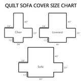 Heartland Rodeo Quilted Sofa Cover NCU0NT10809