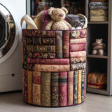 Reading Garden Quilted Laundry Basket NCU0NNT1128
