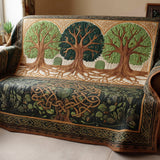 Tree Of Life Quilted Sofa Cover NCU0VT370