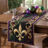 Mardi Gras Quilted Table Runner NCU0VT372