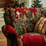 Christmas Quilted Sofa Cover NCU0VT283