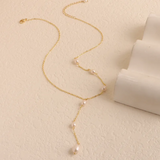 Freshwater Pearl Silver Necklace