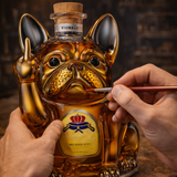 Whisky Bottle – Animated Dog Edition