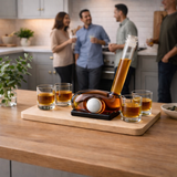 Whisky Bottle - Golf Edition and Glasses