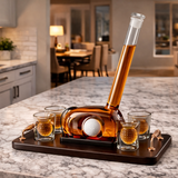 Whisky Bottle - Golf Edition and Glasses
