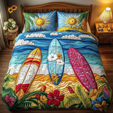 Ocean 3-Piece Quilted Bedding Set NCU0VT142