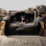 Wolf Quilted Sofa Cover NCU0VT328